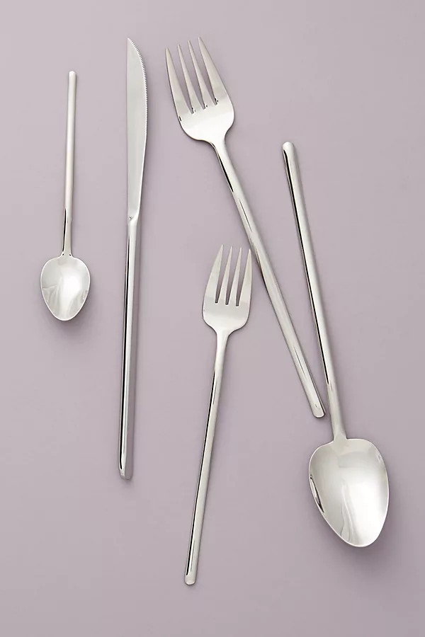 Spindle Flatware By Anthropologie in Silver | Anthropologie (US)