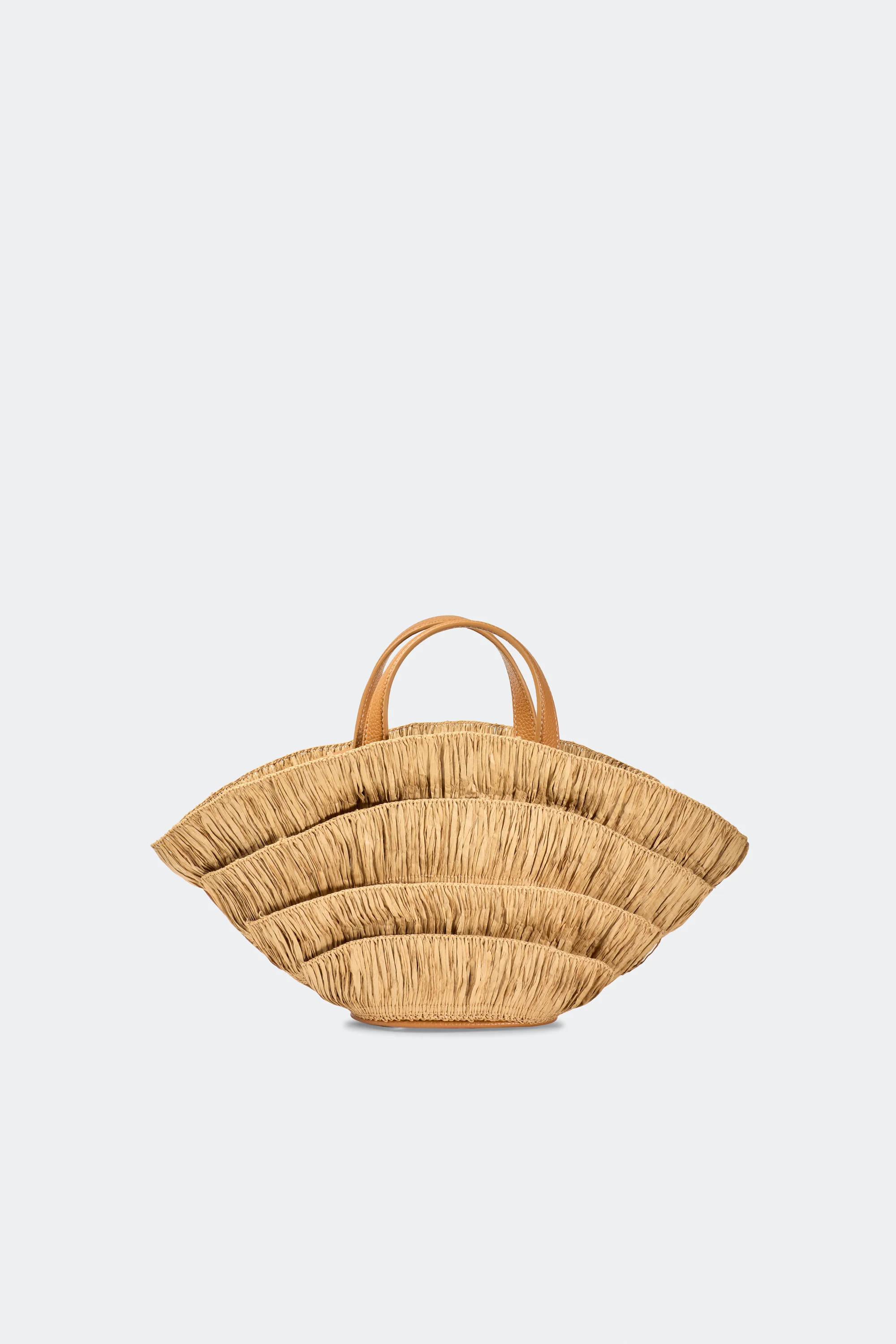 Fan Mini Mercado Tote in Natural | Simon Miller