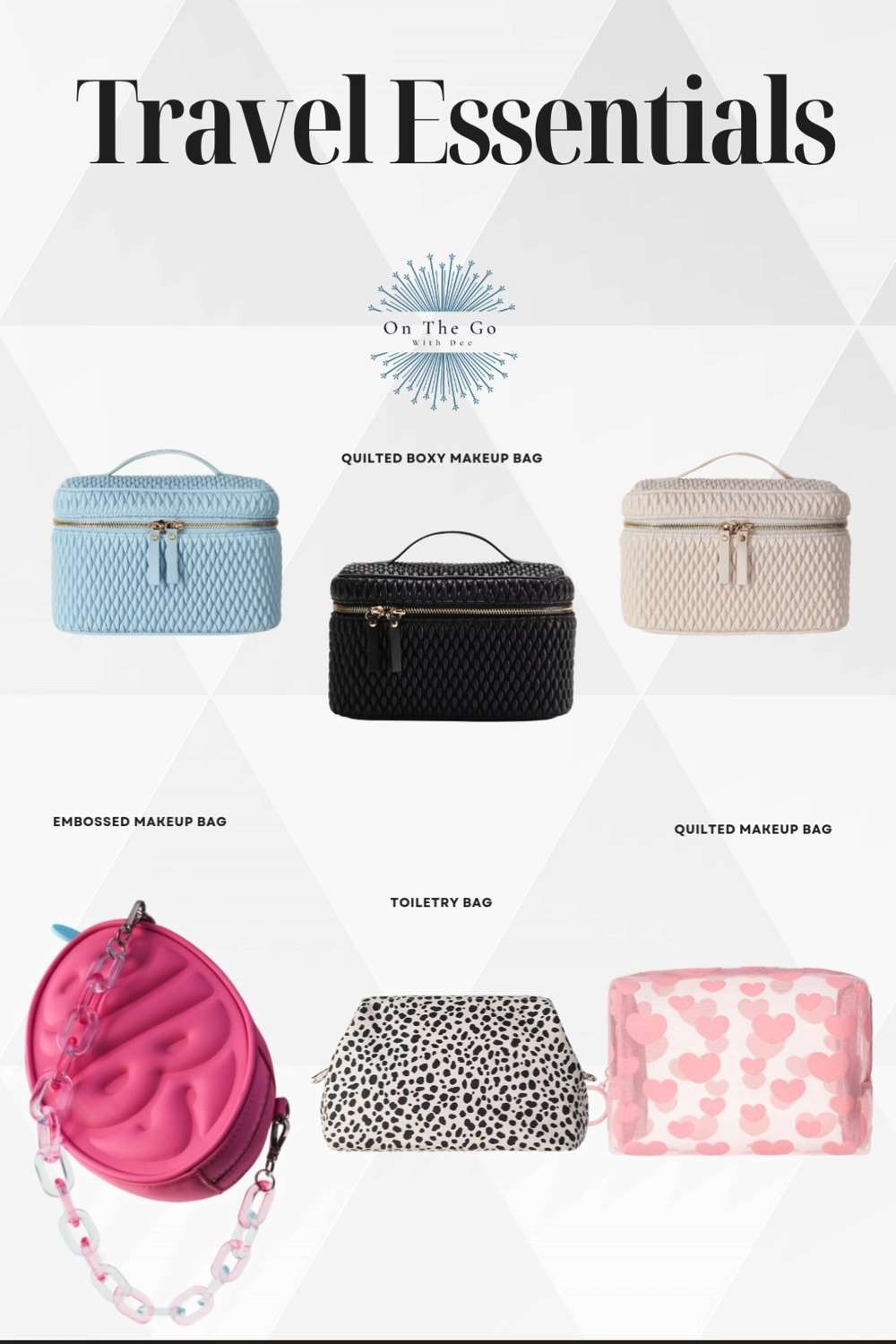 Gift Mom the essentials when it comes to travel. She'll need a great makeup bag and toiletry bag that won't break the bank. 

 #LTKMothersDay #LTKmomlife #LTKselfcare