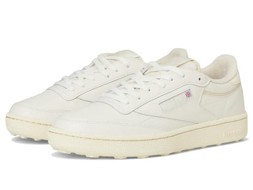 Reebok Women's Club C Golf Training Shoe, Chalk/Vintage Chalk/Tapioca, Women's Size 10.5 | Amazon (US)