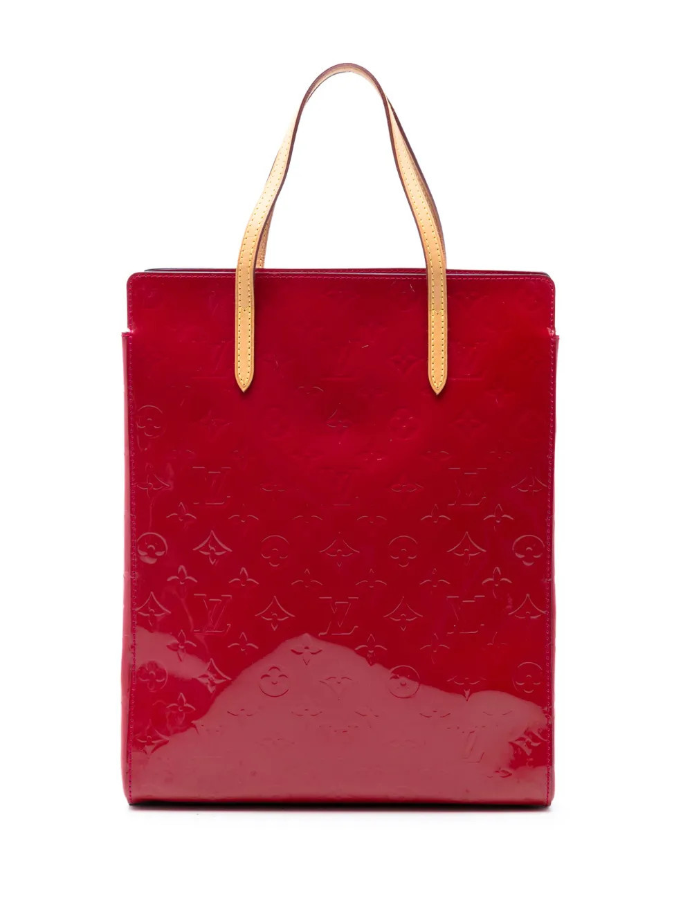 Louis Vuitton Pre-Owned 2012-2018 Monogram Vernis Catalina NS tote bag - Red | Farfetch Global