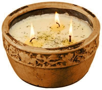 Swan Creek 17 Ounce Roasted Espresso 100% American Soybean Wax Candle in Vintage Bowl | Amazon (US)