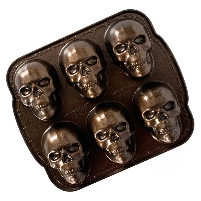Nordic Ware Haunted Skull Cakelet Pan | Target