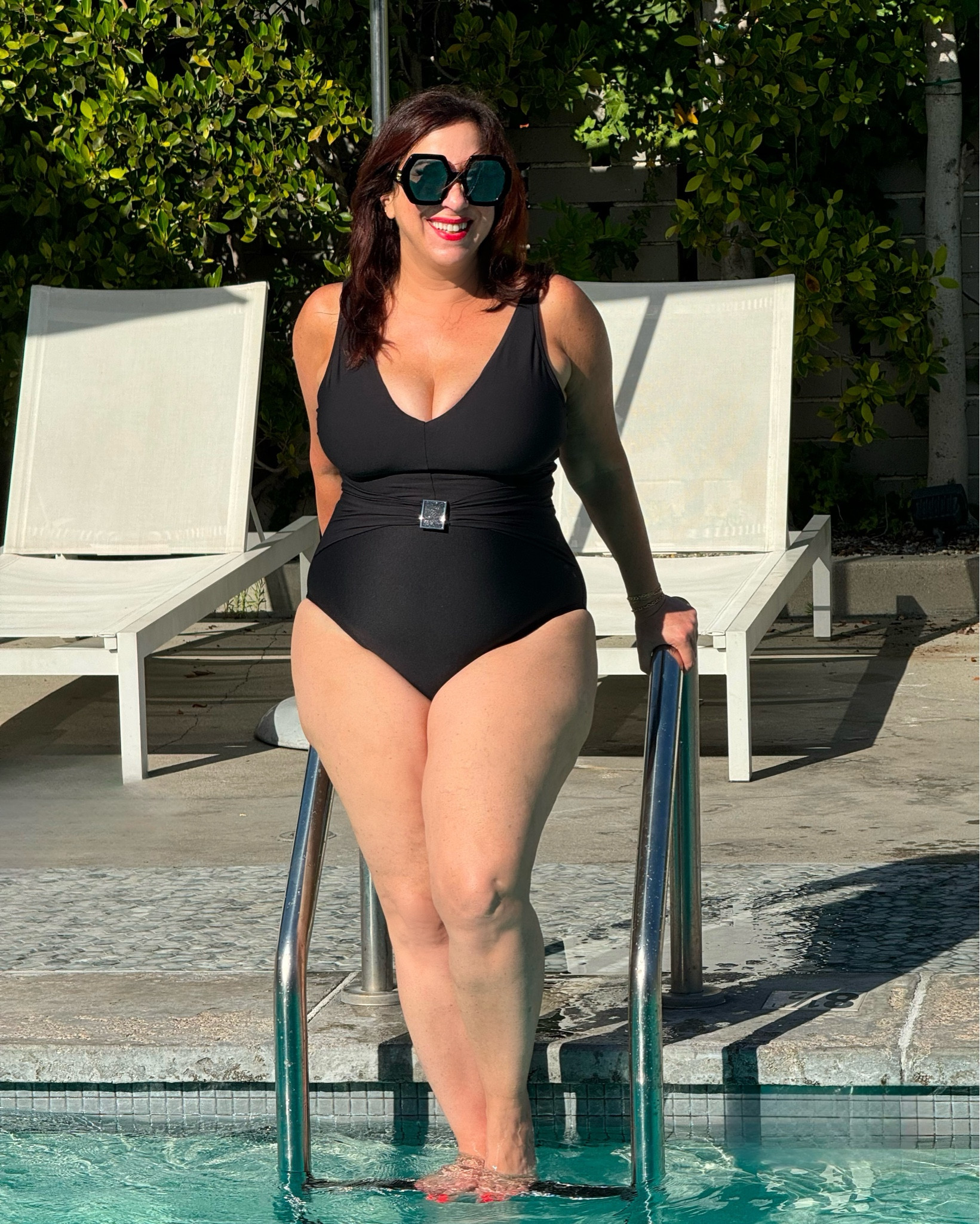 I’m obsessed with this @magicsuitswim Glimmer Twins Faith One Piece Swimsuit in Black, so chic, slimming & flattering 

#LTKSwim #LTKPlusSize #LTKSeasonal