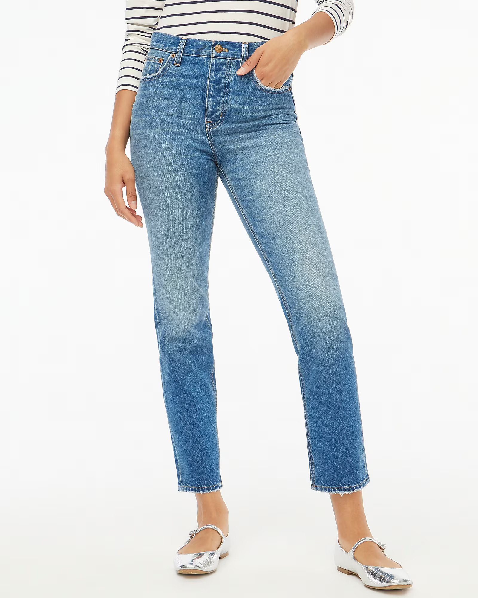 Premium Edition straight jean with button fly | J.Crew Factory