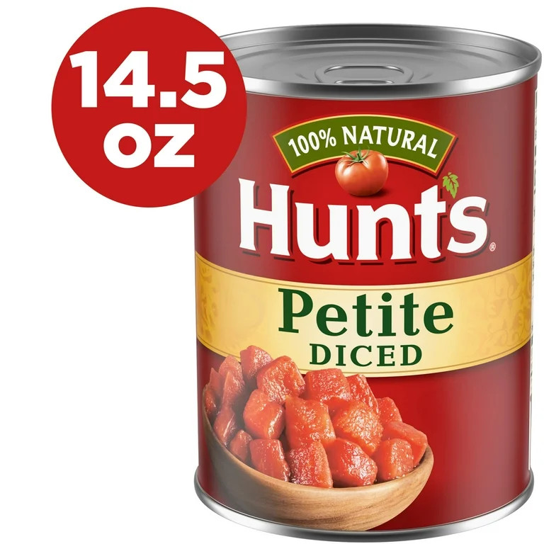 Hunt’s Petite Diced Tomatoes, Perfect for Chili & Soups, 14.5 oz. Can - Walmart.com | Walmart (US)