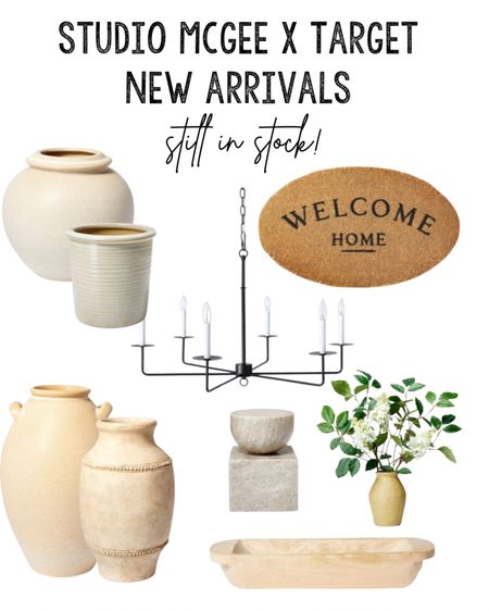 Target x Studio Mcgee items that are still in stock from the new launch! 

Vases, light fixture, decorative pieces

#LTKhome #LTKunder50 #LTKSeasonal