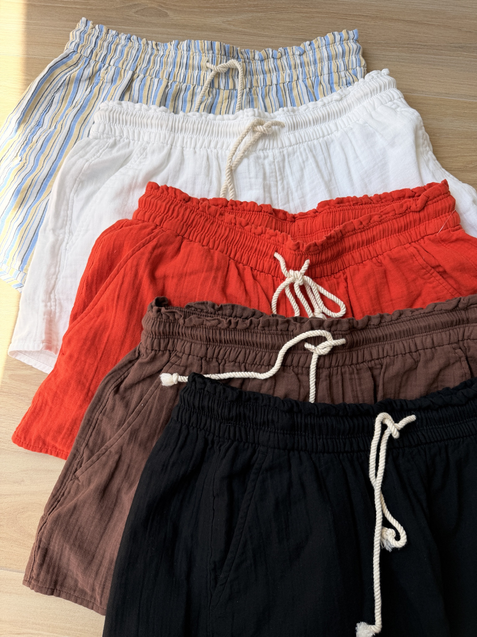 Crinkle guase shorts

#LTKootd #LTKU #LTKSeasonal