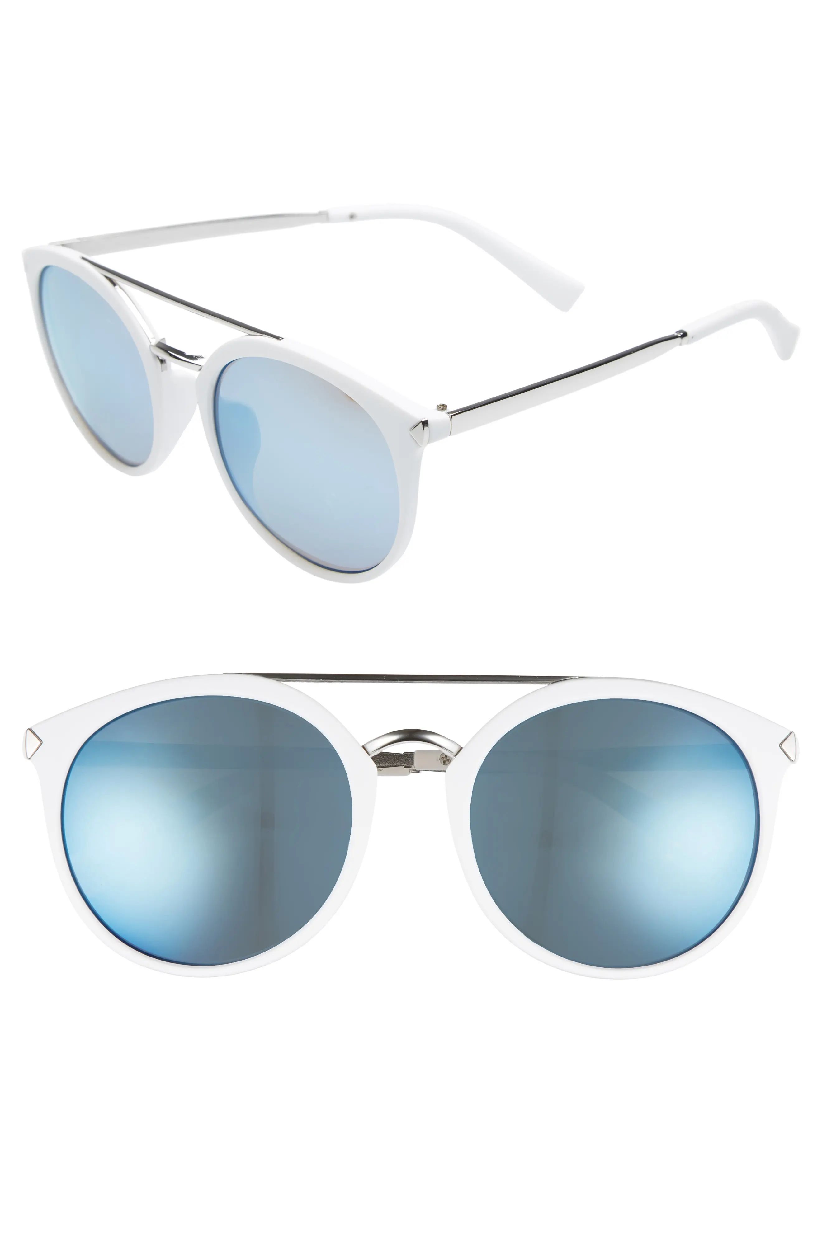 55mm Mirrored Sunglasses | Nordstrom