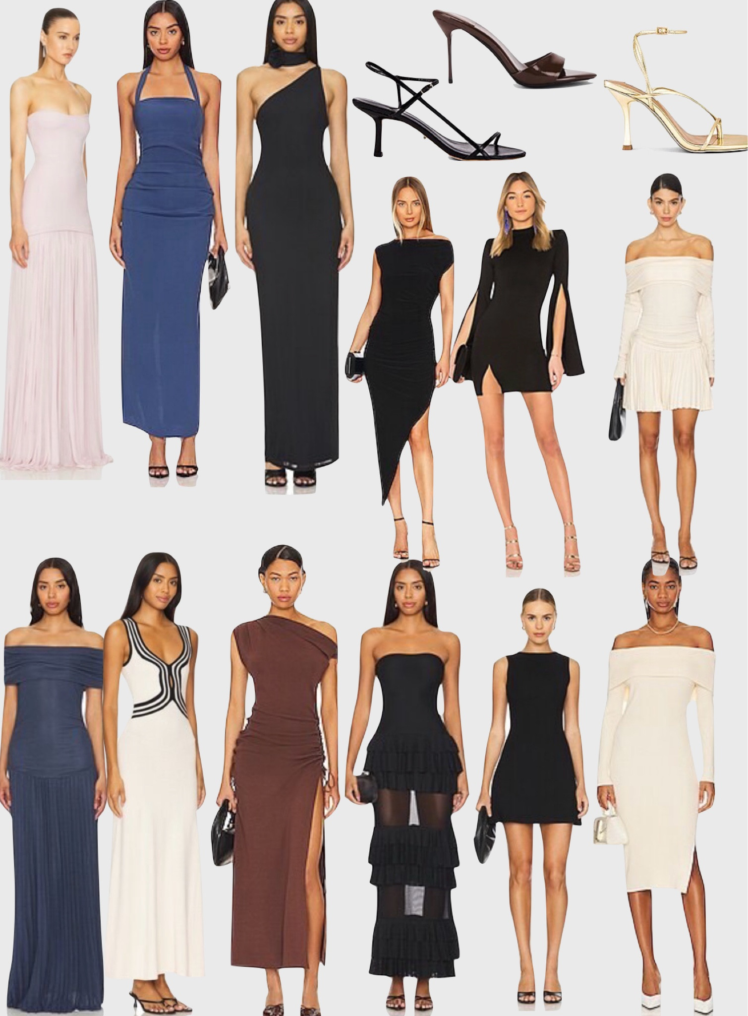 A few more options I love from Revolve! 
.
.
Z
.
.
.
Little black dress lioness viral dress fall outfit wedding guest party season heels shoes sandals new years Christmas holiday party off shoulder drop waist 

#LTKpartywear #LTKwedding #LTKwinter