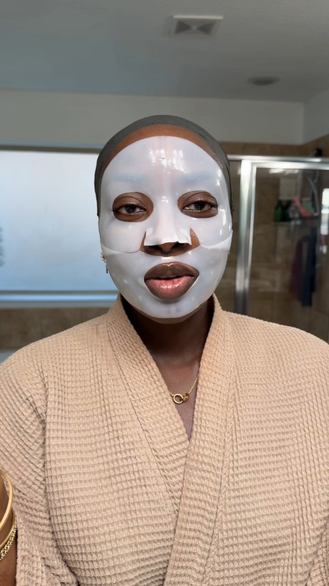 This COSrx snail mucin mask can be one overnight, I didn’t realize that! I’m gonna try that out.

#LTKBeauty