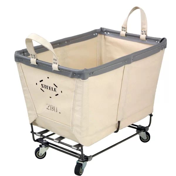 Beige/Gray Laundry Basket | Wayfair North America