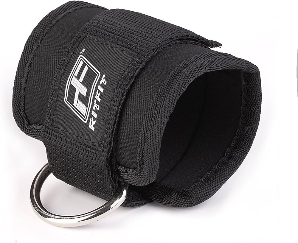 RitFit Padded Ankle Strap for Cable Machine, Strong Hook and Loop.Reinforced Double D-Ring, Adjus... | Amazon (US)
