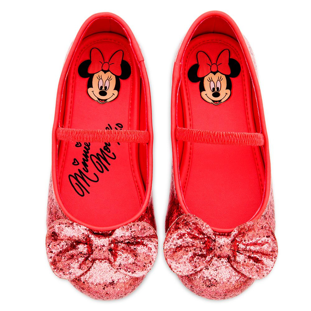 Minnie Mouse Sequin Flats for Kids | Disney Store
