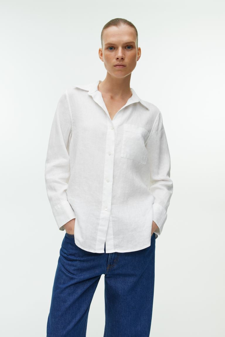 Linen Shirt | H&M (UK, MY, IN, SG, PH, TW, HK)