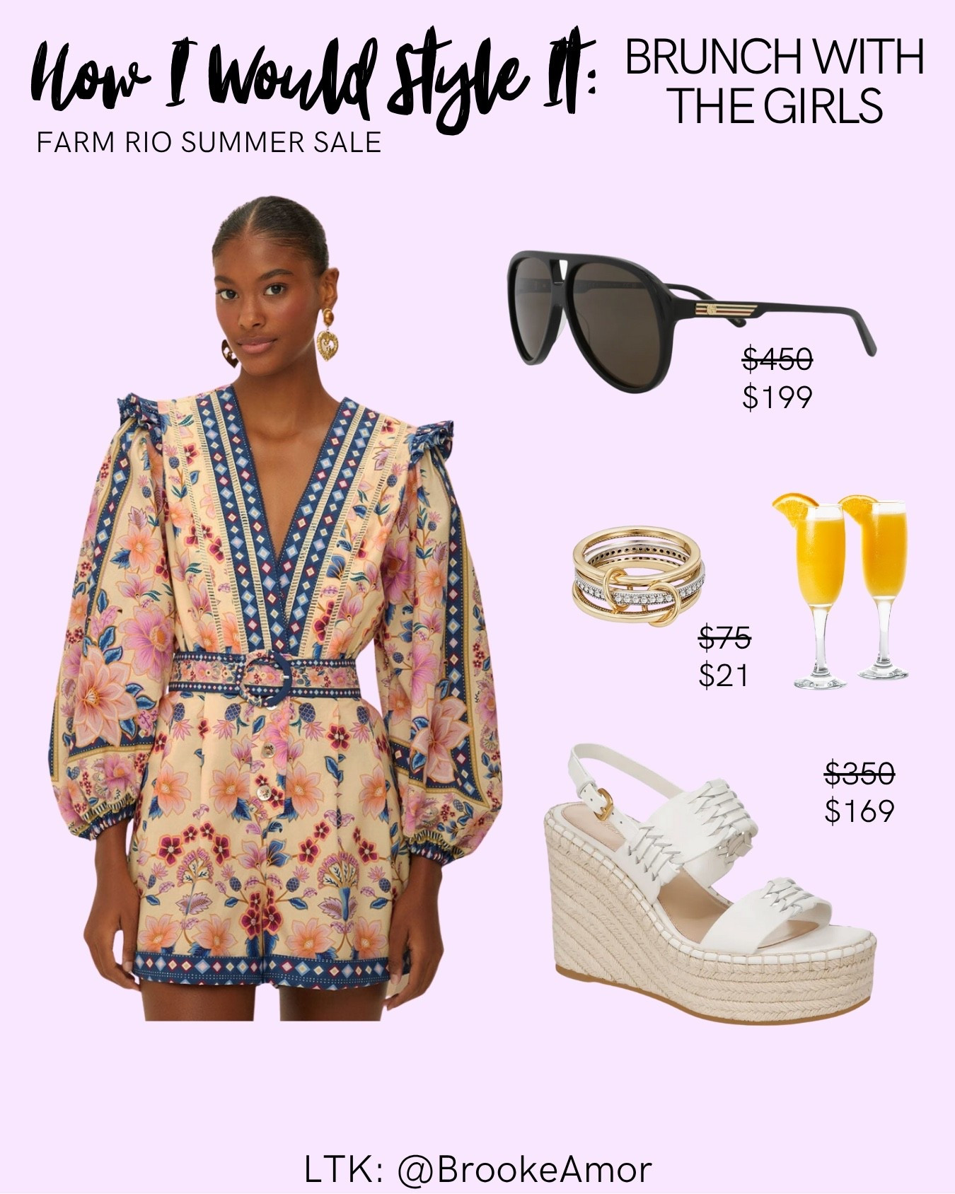 Farm Rio sale!!! Brunch outfit inspo!

#LTKStyleTip #LTKSaleAlert #LTKU