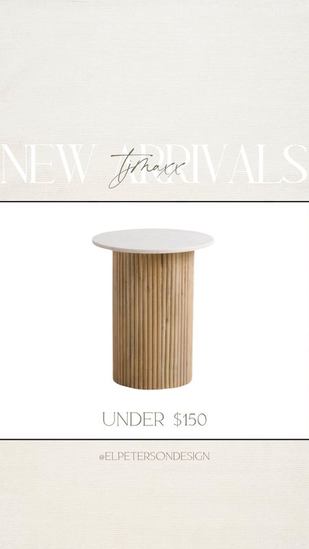 New arrival 
Side table 

#LTKhome