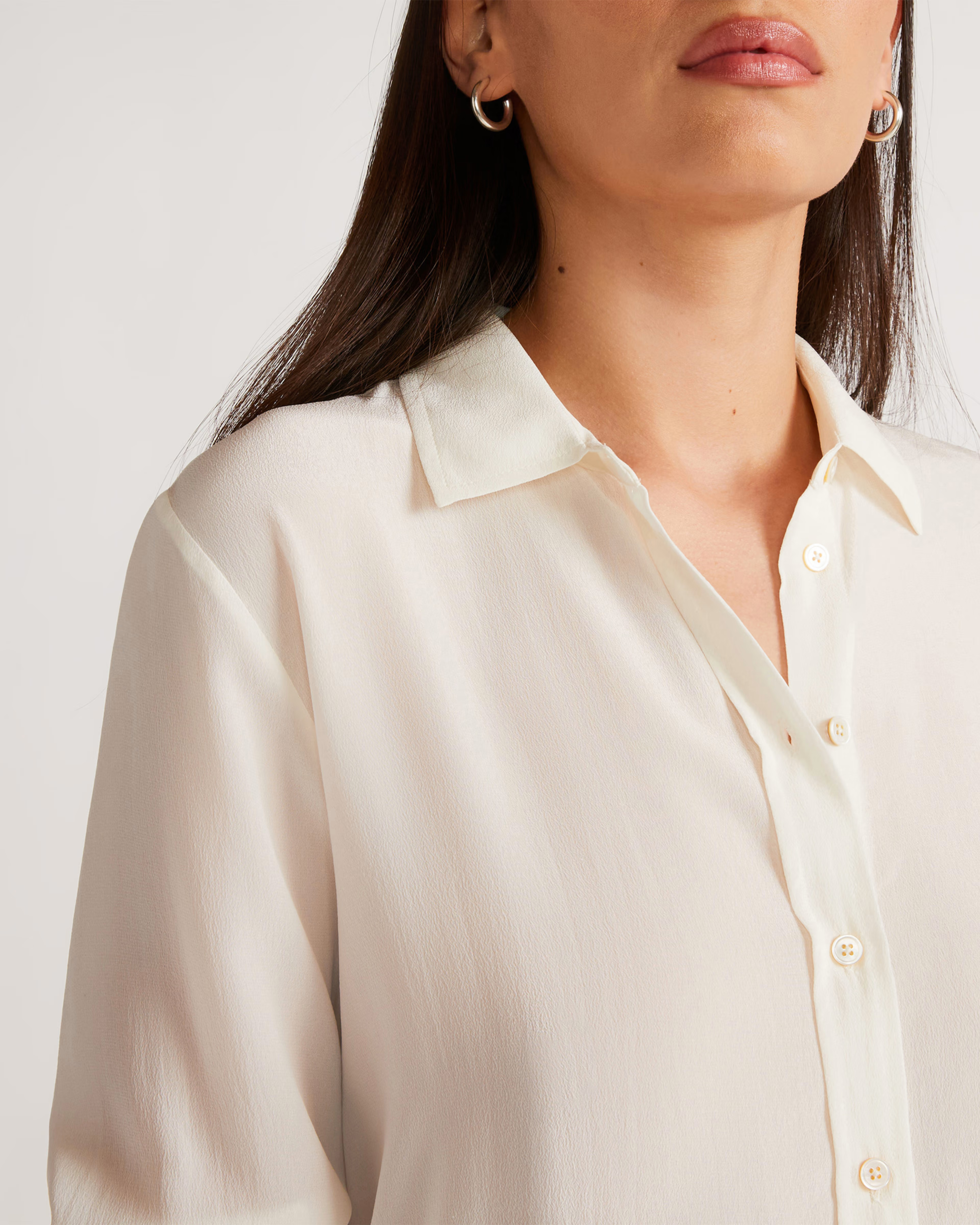 The Washable Clean Silk Relaxed Shirt | Everlane