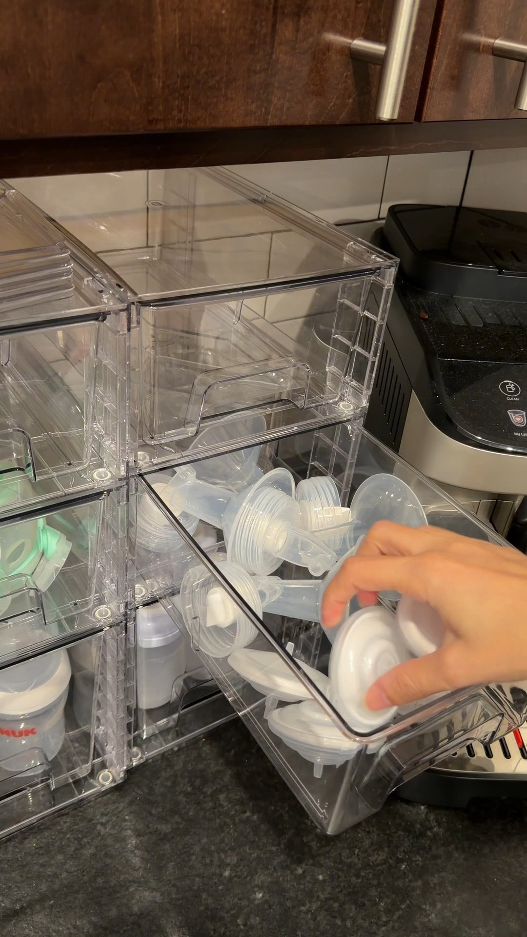 baby bottle organizer station // bottle organizer drawers

4.4” and 7” drawers used

#LTKCyberWeek #LTKmomlife #LTKBaby