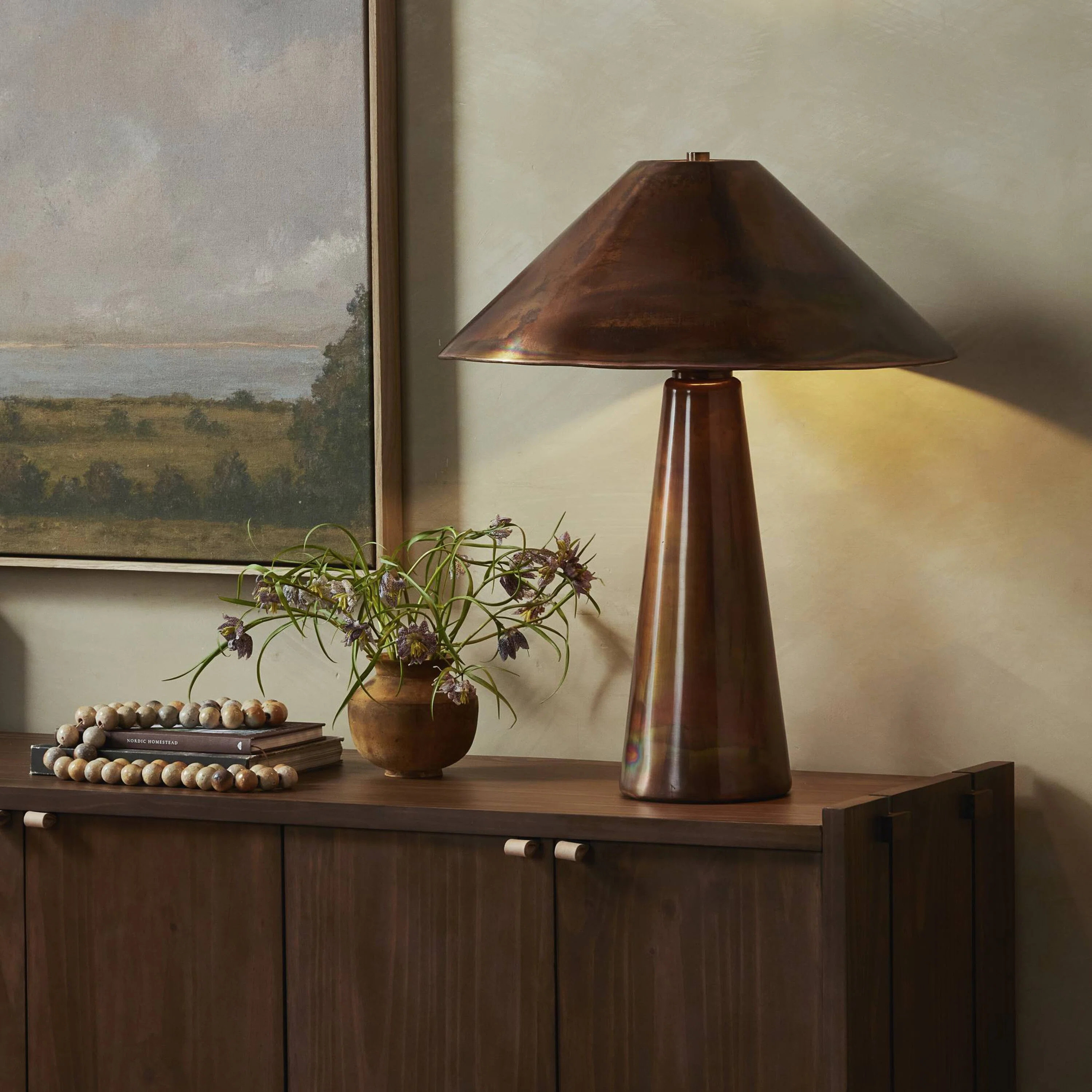 Union Rustic Mancillas Table Lamp-Iridescent Acid Wash | Wayfair | Wayfair North America
