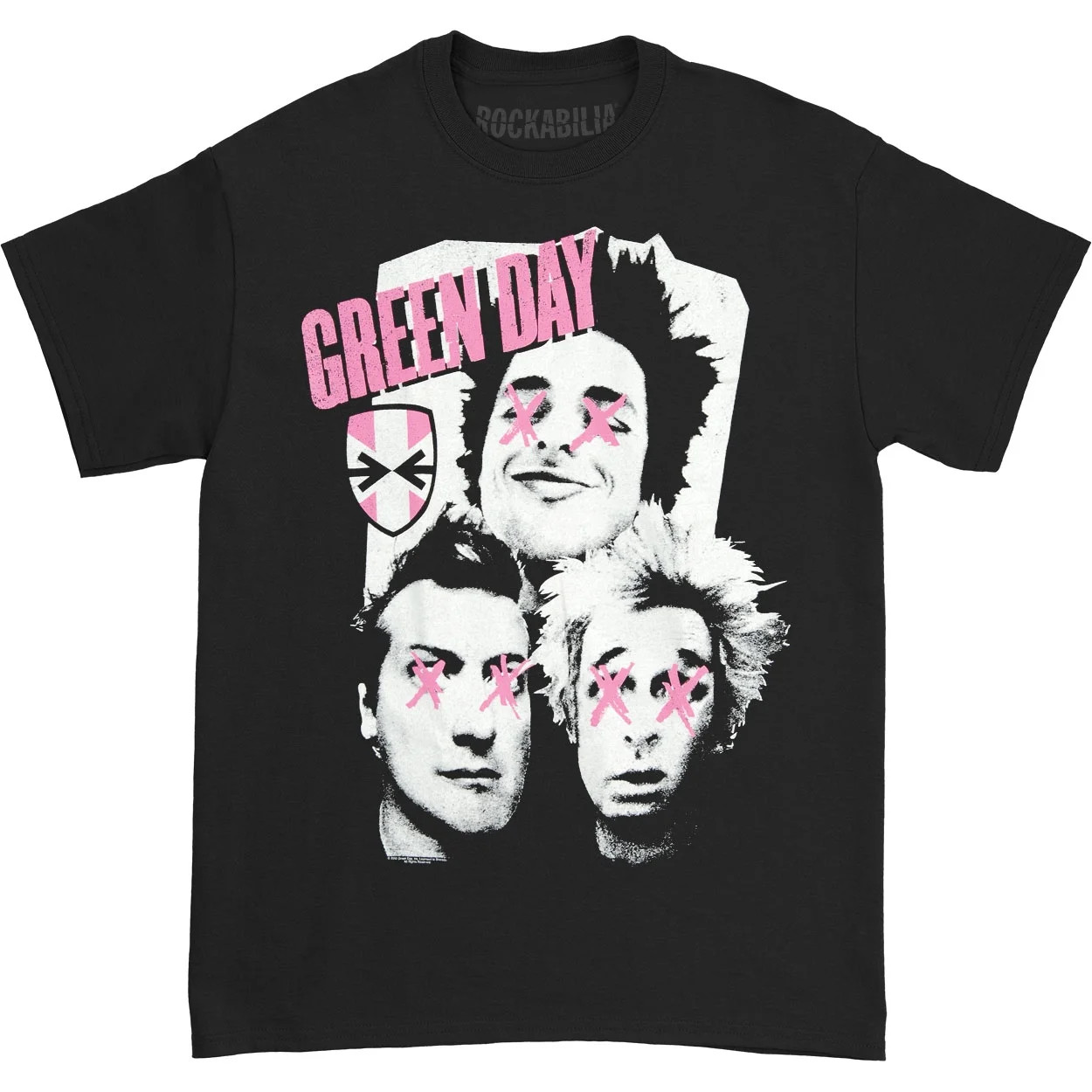 Green Day Men's Patchwork T-shirt Medium Black - Walmart.com | Walmart (US)