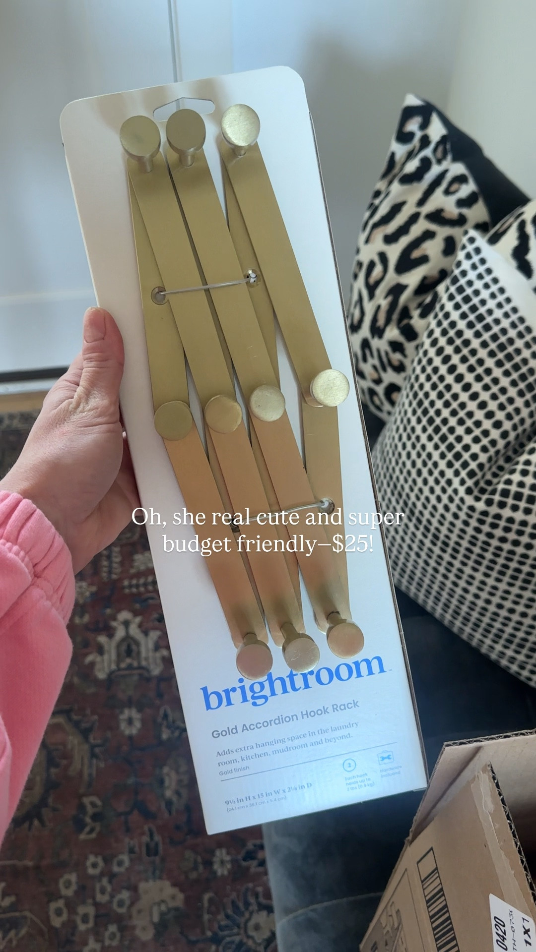 Closet organization from @Target that’s cute, durable, and affordable. This gold accordion hook rack is going in my teen girl’s closet. 💁🏼‍♀️

#LTKKids #LTKHome