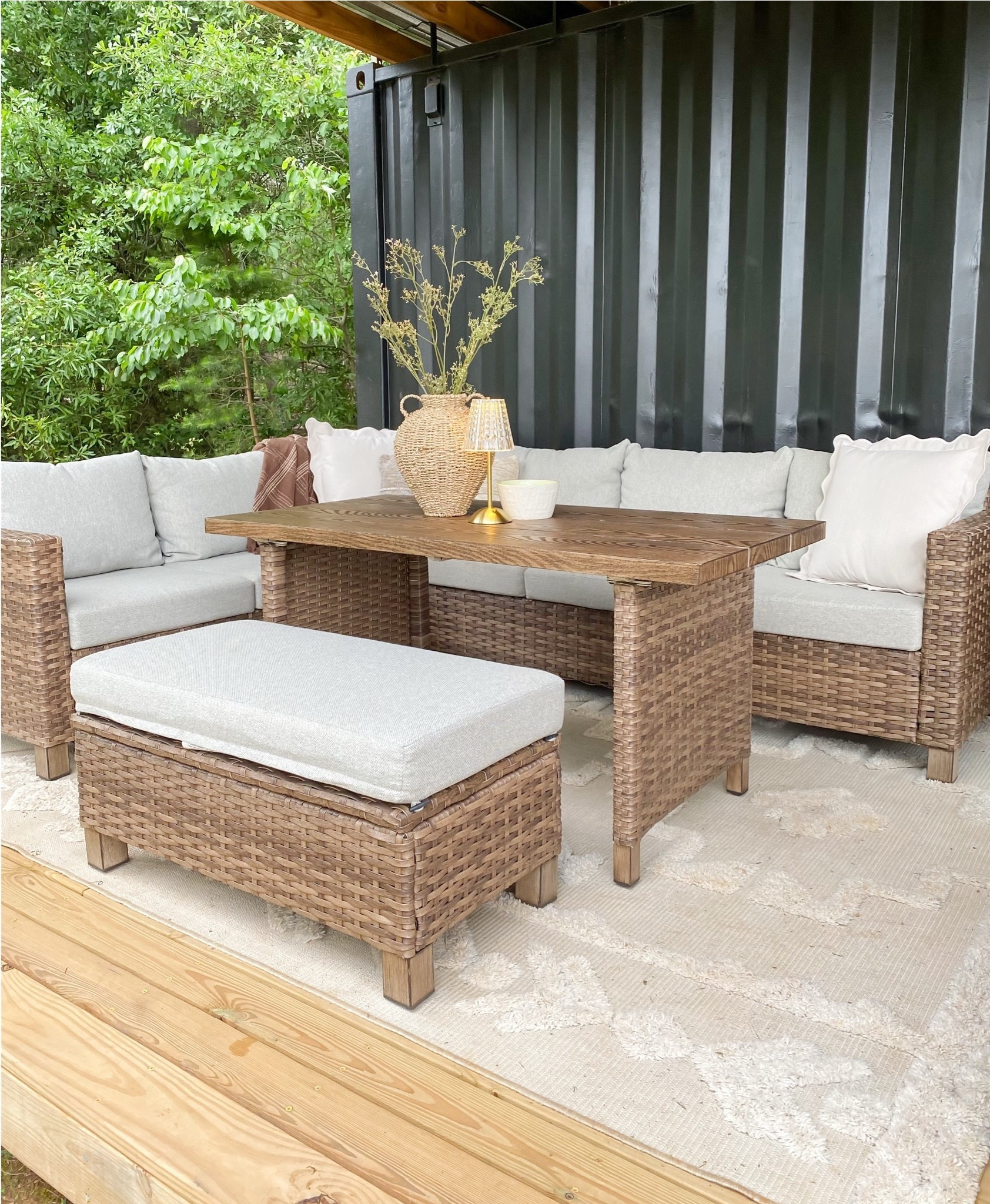 Outdoor Patio Inspo ✨Outdoor Patio Furniture ✨ Walmart Best Seller Patio Furniture, Partio Furniture Sale, Outdoor sectional, outdoor chairs, wicker patio set, outdoor lamp, outdoor pillow, outdoor throw blanket, 



#LTKHome #LTKSaleAlert #LTKSeasonal