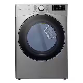 7.4 cu. ft. Ultra Large Graphite Steel Smart Electric Vented Dryer with Sensor Dry & Wi-Fi Enable... | The Home Depot
