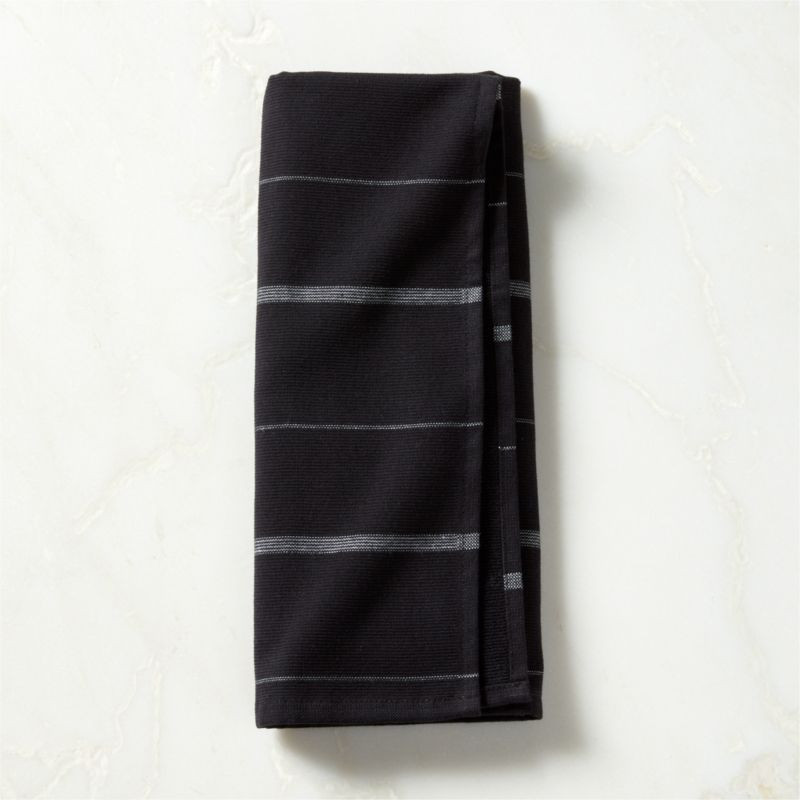 Boa Modern Organic Cotton Striped Hand Towel + Reviews | CB2 | CB2