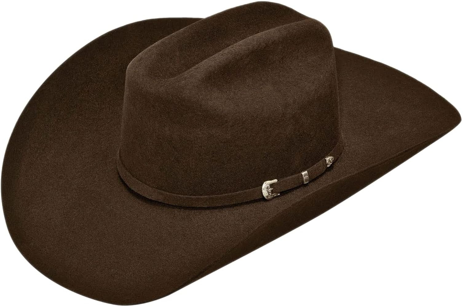 ARIAT Unisex Wool Cowboy Hat with 3-Piece Buckle Set Hatband | Amazon (US)