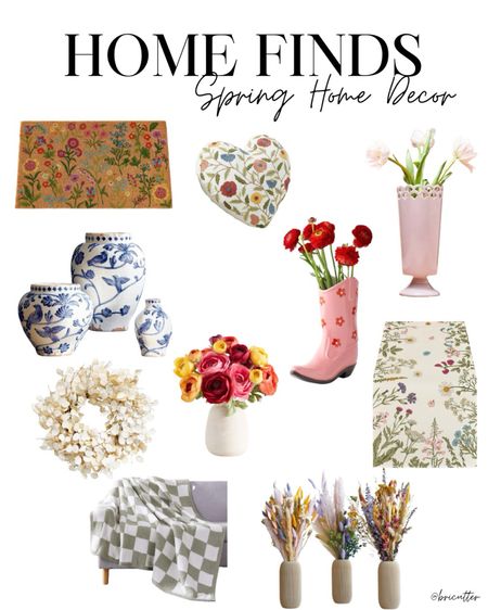 Love the colors that spring home decor brings into the home! 

#LTKhome #LTKfindsunder50 #LTKSeasonal