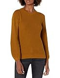 Amazon Brand - Lark & Ro Women's Balloon Sleeve Sweater, TAPANADE, X-Small | Amazon (US)