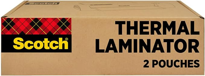 Scotch TL901X Thermal Laminator, 1 Laminating Machine, Gray, Laminate Recipe Cards, Photos and Do... | Amazon (US)