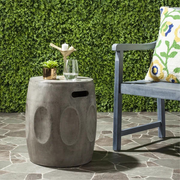 Bissonet Drum End Table | Wayfair North America
