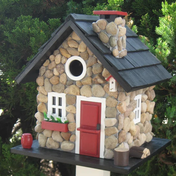 Signature Series Windy Ridge 11 in x 9.5 in x 9.5 in Birdhouse | Wayfair North America