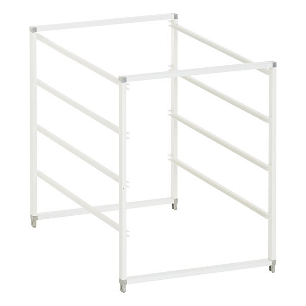 Elfa Wide 4-Runner Frame White | The Container Store