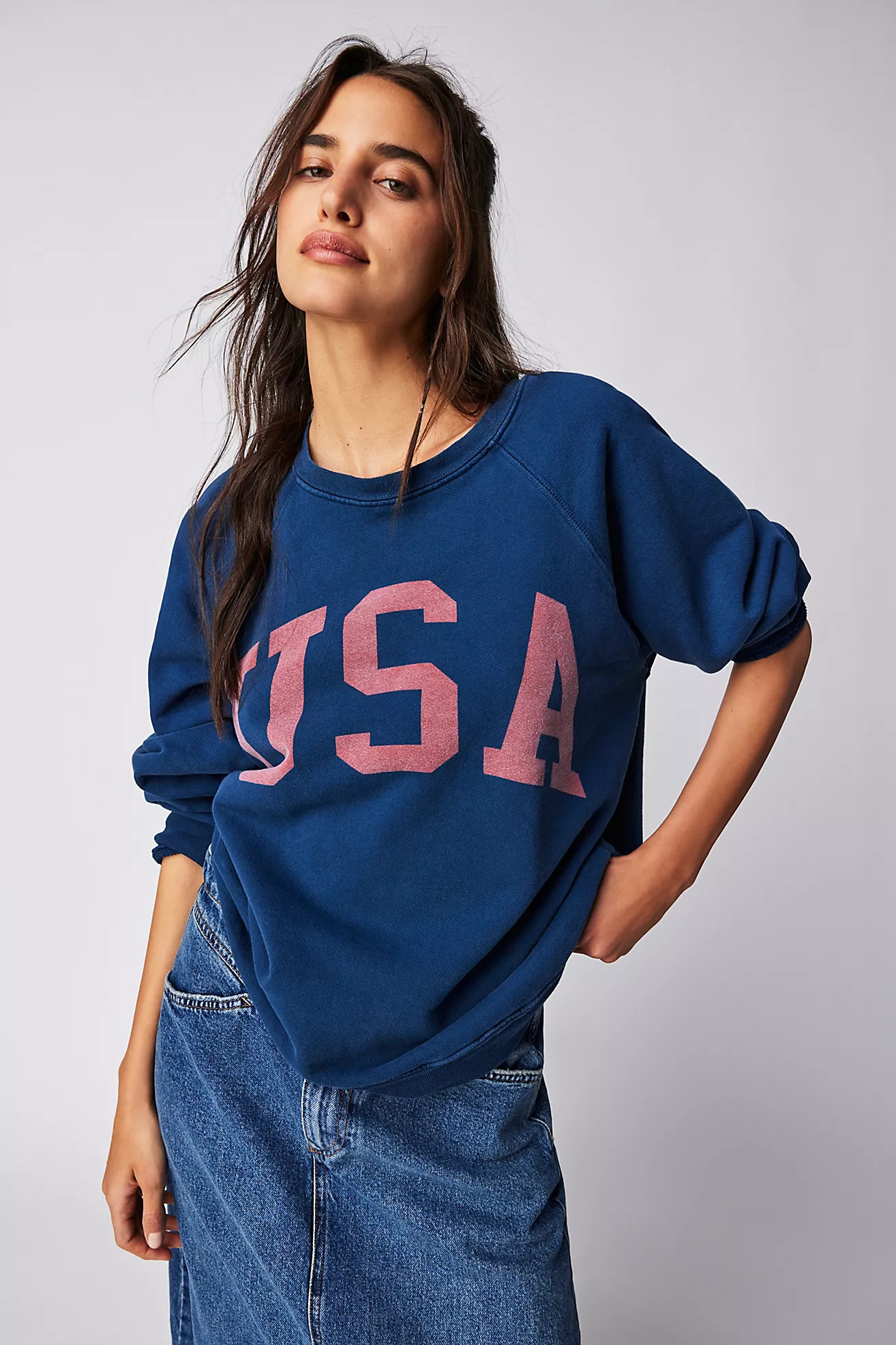 USA Crew | Free People (Global - UK&FR Excluded)