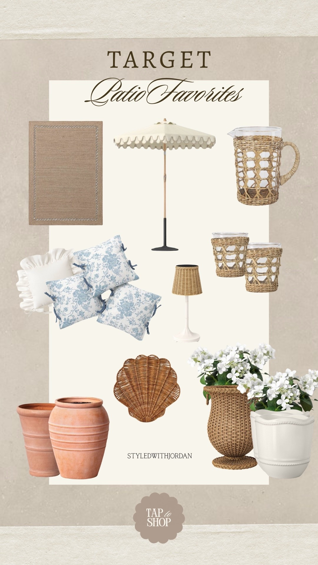 my favorite Target summer picks right now☀️🤍 

#summerhome #summerpatio #patio #targetfinds 

#LTKHome #LTKSeasonal