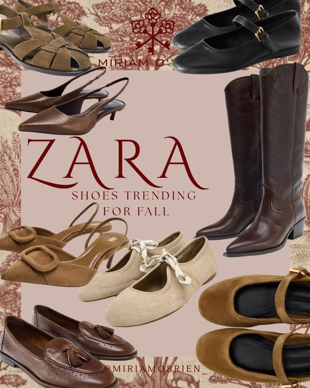 Zara Shoes Trending For Fall!

Follow me at @miriamobrien_ on IG and TikTok! 

#ZaraFallShoes #ZaraSeasonalTrends #ZaraSeasonalFinds #ZaraFallStyle #ZaraArrivals 

#LTKStyleTip #LTKShoeCrush #LTKSeasonal

#LTKSeasonal #LTKShoeCrush #LTKStyleTip

#LTKShoeCrush #LTKStyleTip #LTKSeasonal