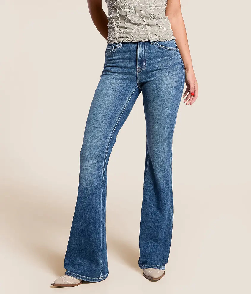 Bella High Rise Flare Stretch Jean | Buckle