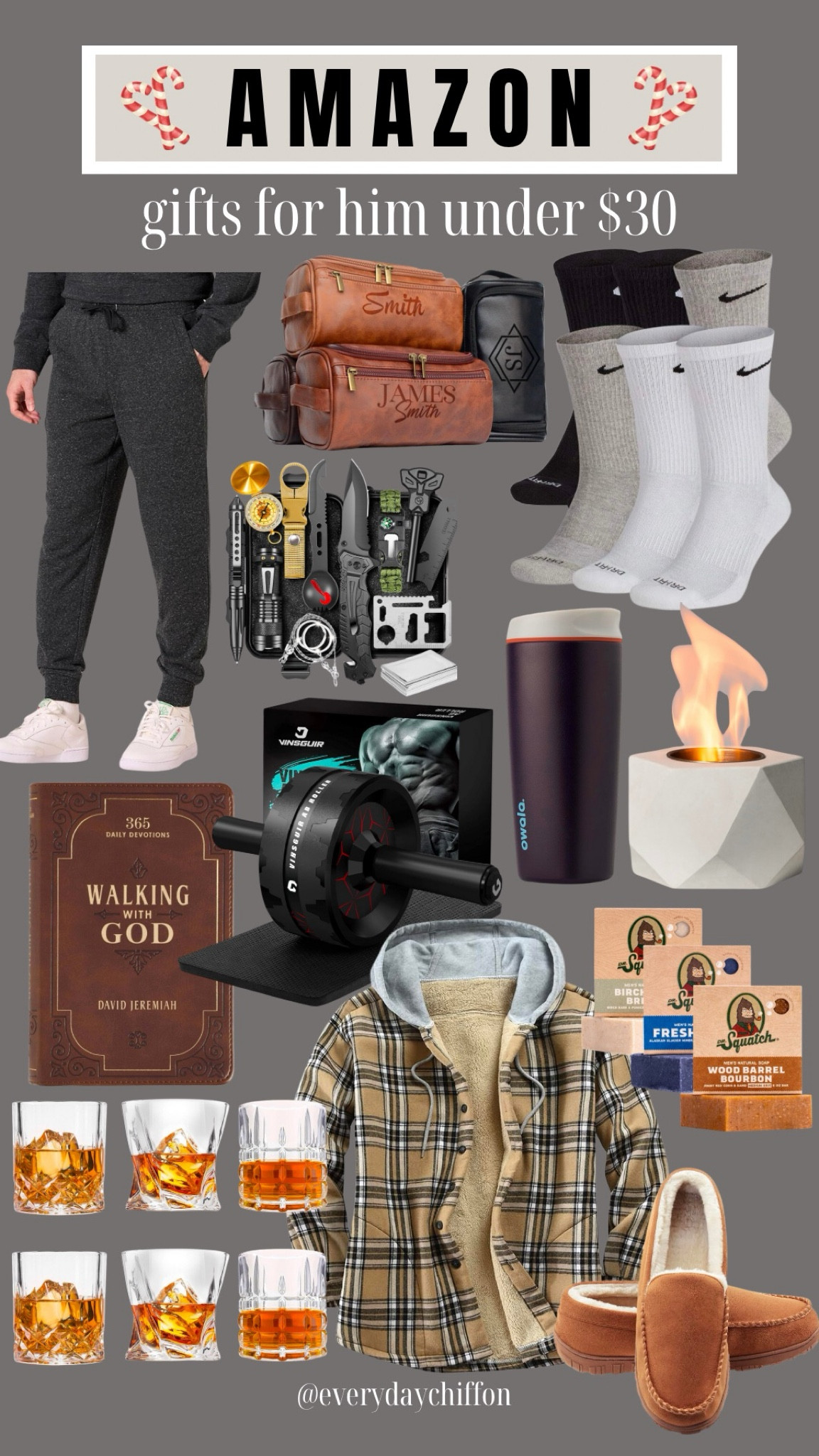 Amazon gifts for him under $30

Gift guide 
Gift guides
Gift guide for him 
Gifts under $30
Gifts for dad 
Gifts for husband 
Gifts for boyfriend 

#LTKHoliday #LTKGiftGuide #LTKMens