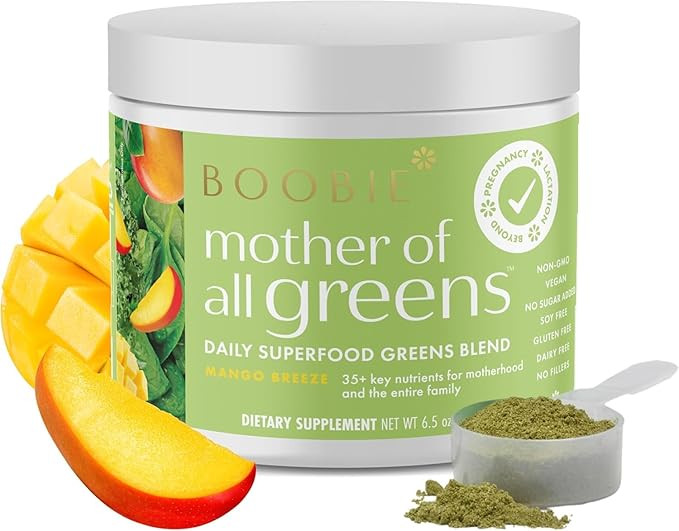 Boobie Mother of All Greens | Your New Family Ritual, Daily Super Greens Powder with 35+ Essentia... | Amazon (US)