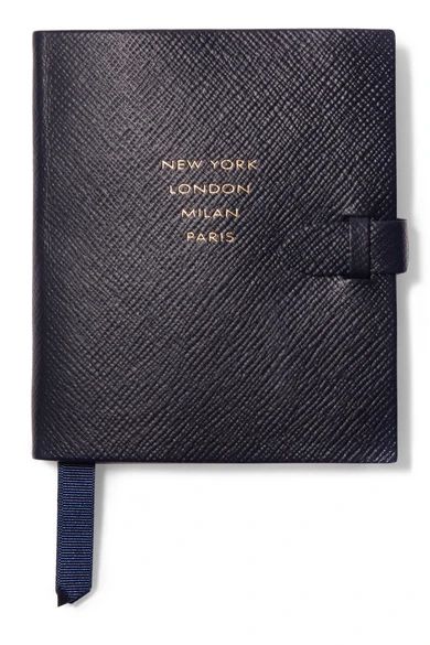 Runway Notes textured-leather notebook | NET-A-PORTER (US)