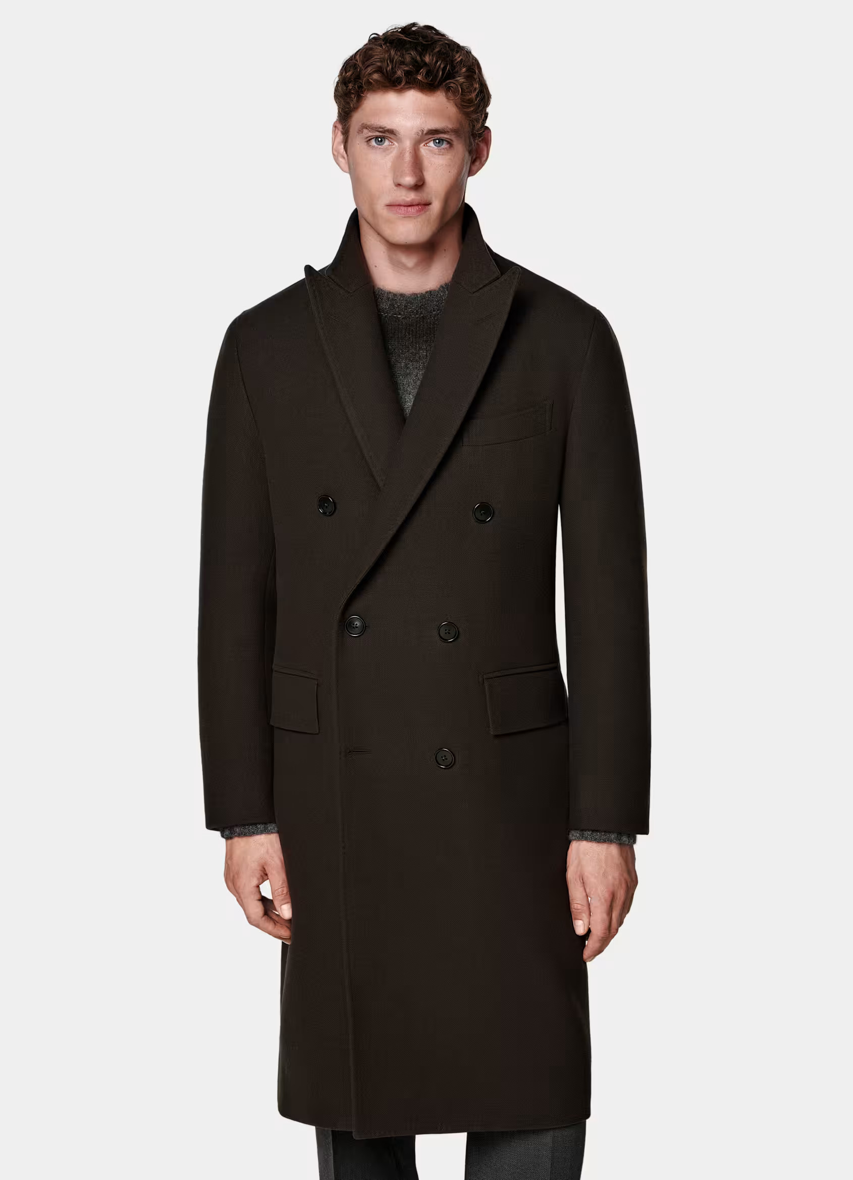Brown Overcoat | Suitsupply (US)