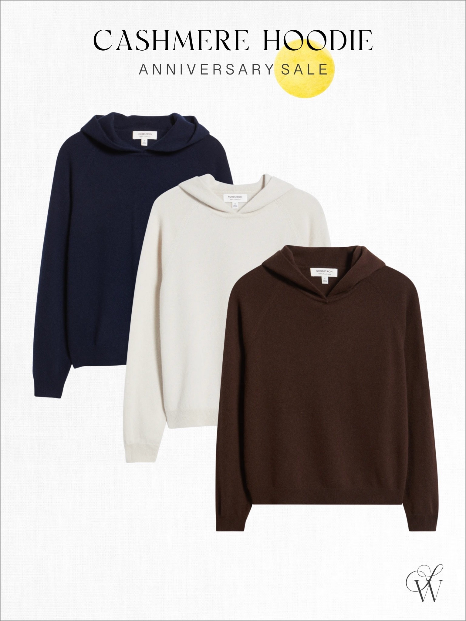 Nordstrom cashmere hoodies have the best fit! These will go FAST during the Nordstrom Anniversary Sale, so be sure to add them to your carts and wishlists right away. Consider buying a couple different colorways as these will be heavy-hitting wardrobe staples this fall and winter. True to size. 

#nsale #nordstrom

#LTKSaleAlert