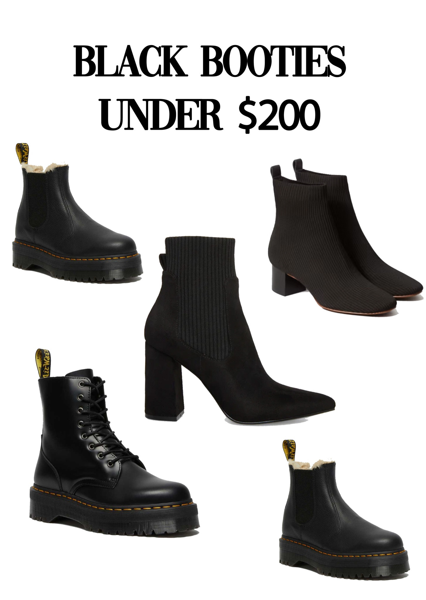 Cute black boots to get your through the seasons 

#LTKstyletip #LTKSeasonal #LTKshoecrush