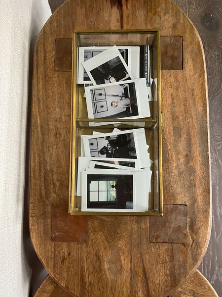Polaroid display and storage idea 

#LTKfamily #LTKhome #LTKstyletip