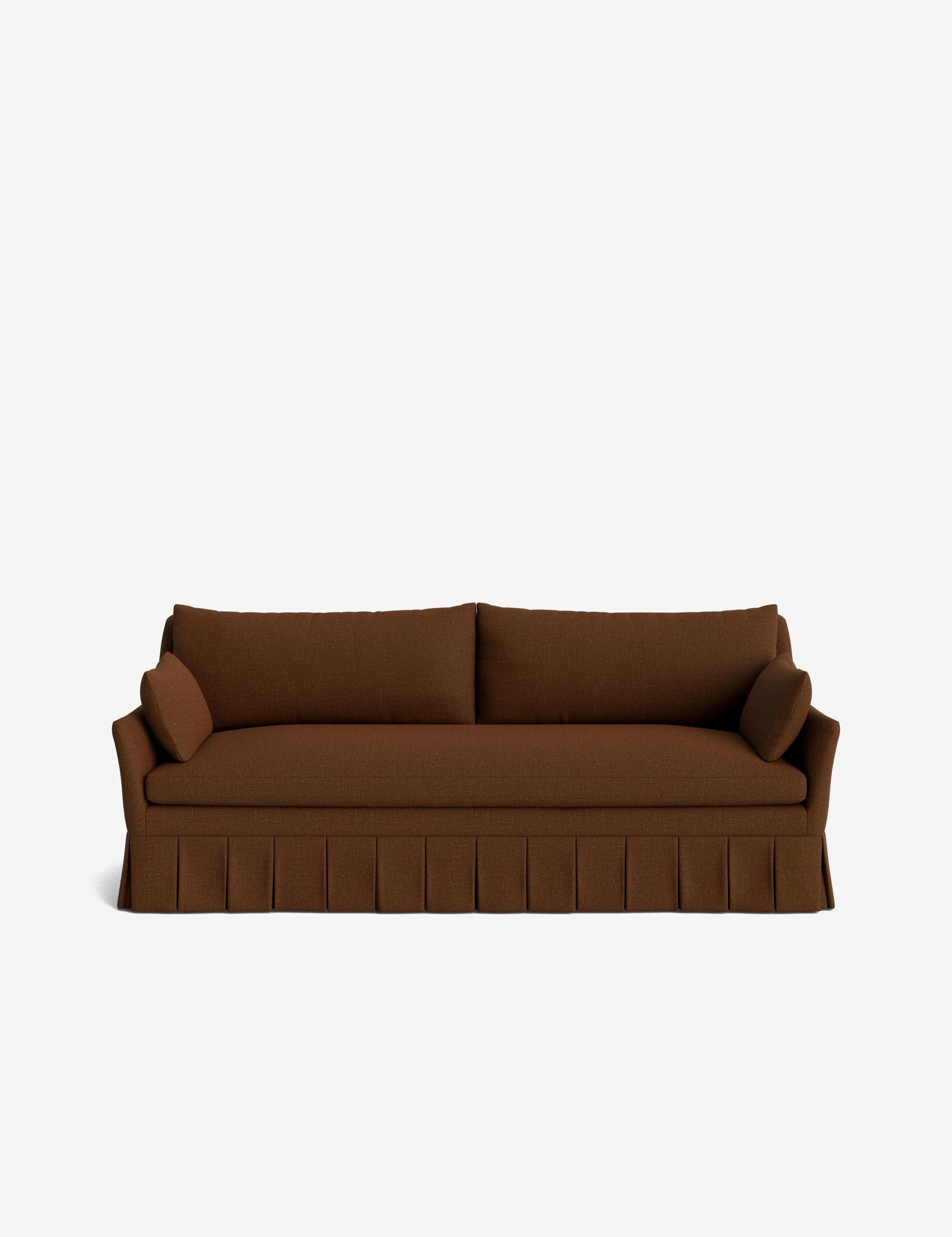 Portola Pleated Sofa | Lulu and Georgia 