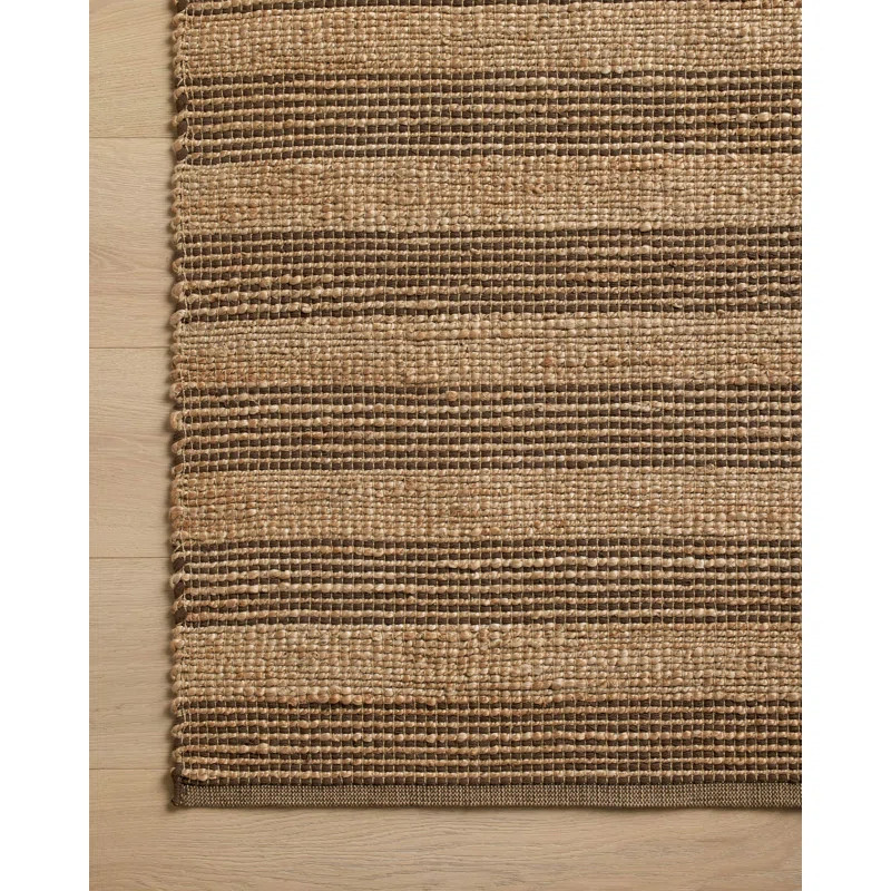 Chris Loves Julia x Loloi Judy Natural / Chocolate Area Rug | Wayfair North America