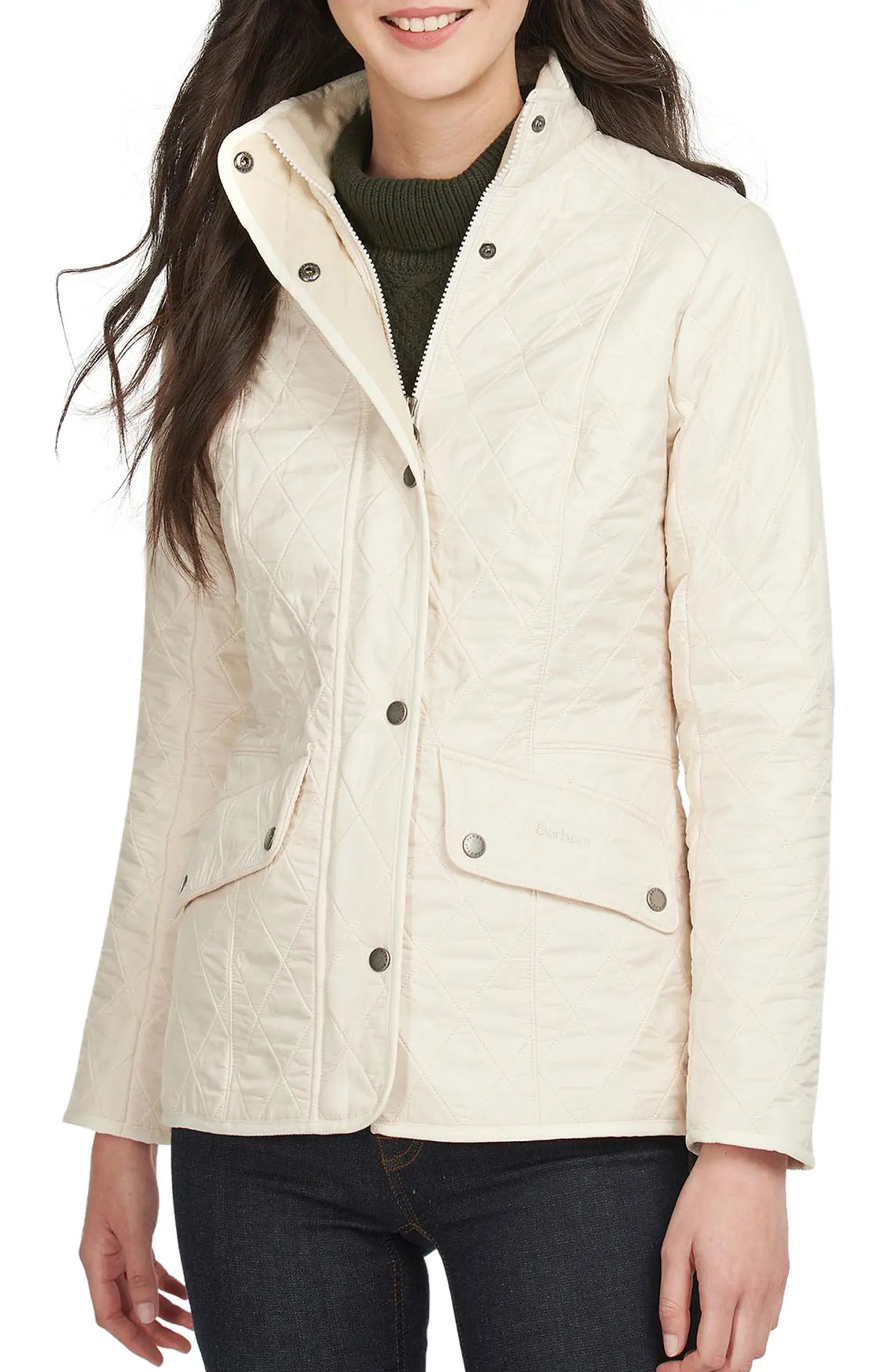 Barbour Cavalry Fleece Lined Quilted Jacket | Nordstrom | Nordstrom